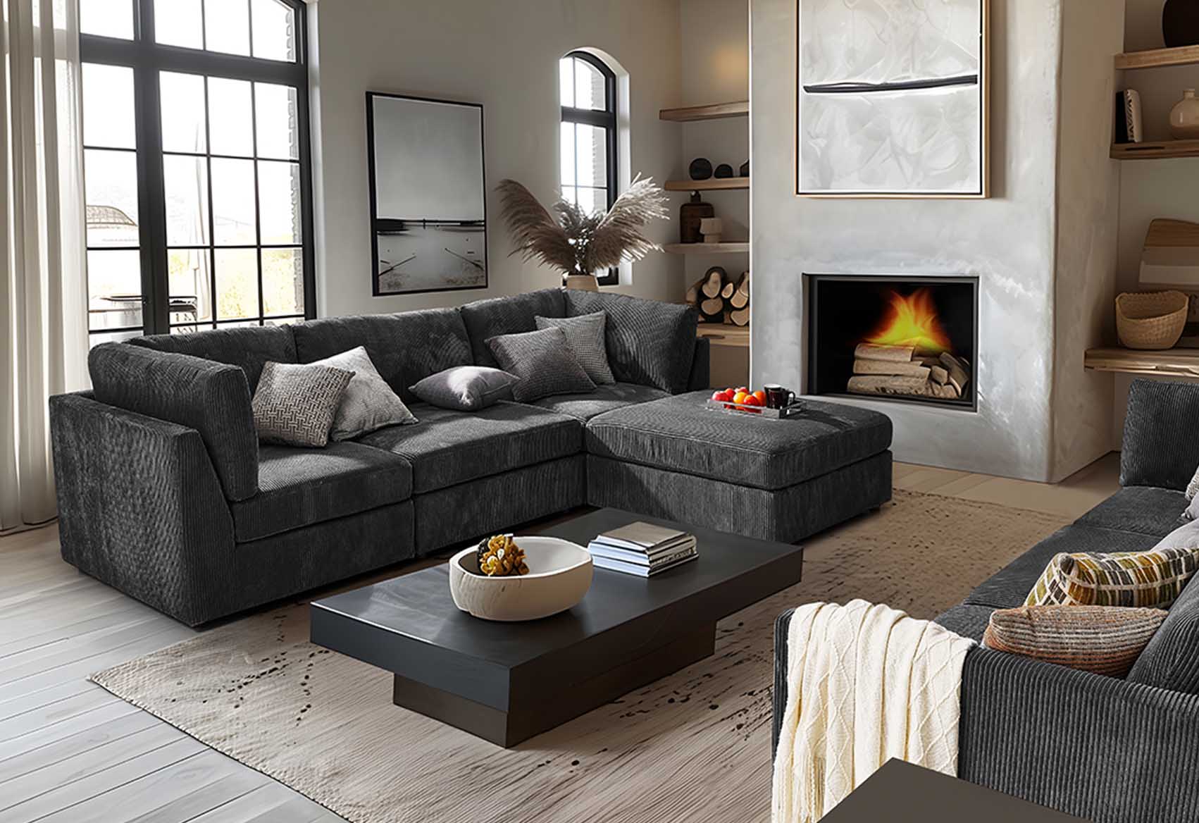 Discover the Versatility of Covecrafter’s Modular Corner Sofas