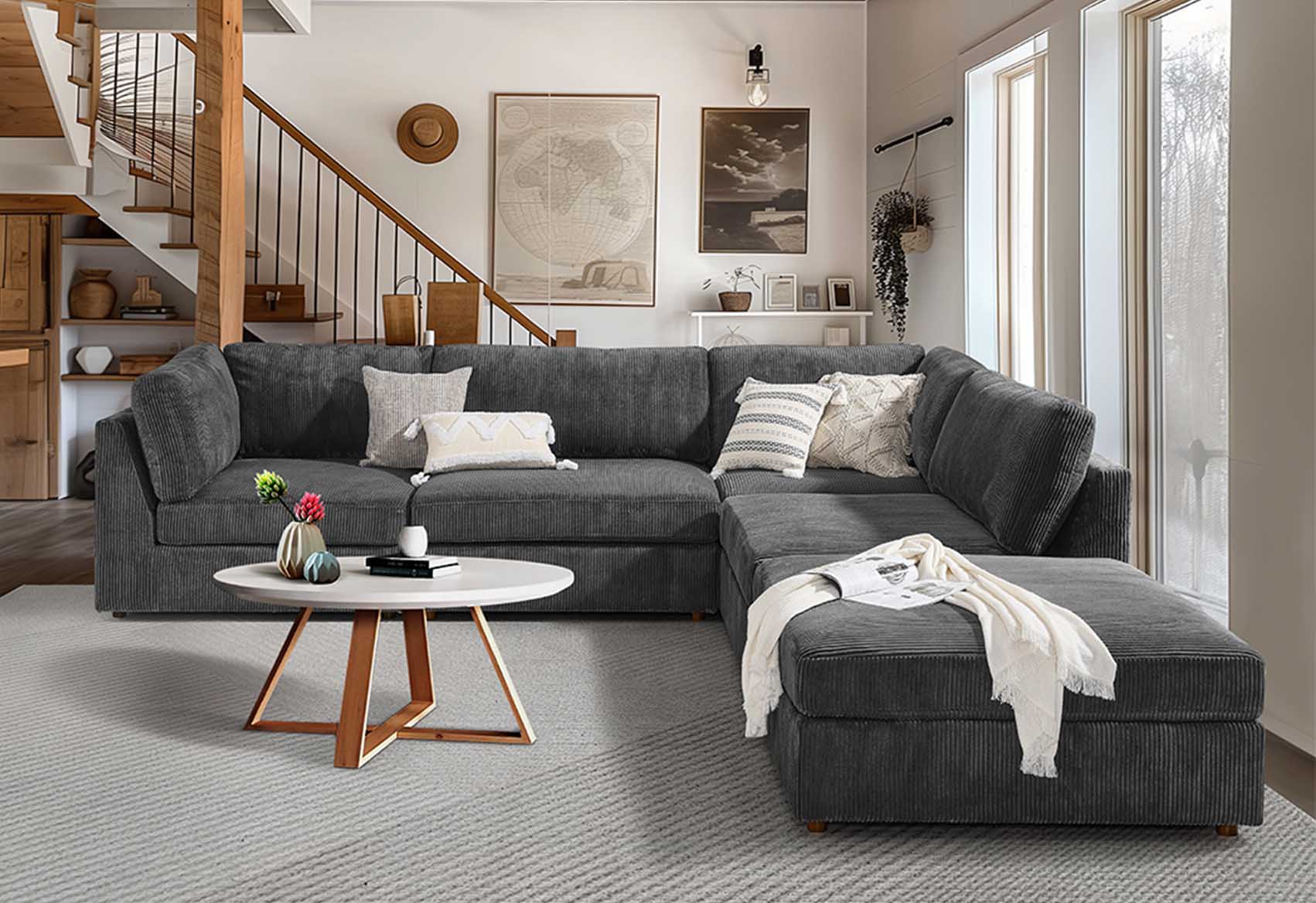 Benefits of Placing Modular Sectional Sofas in Your Living Room