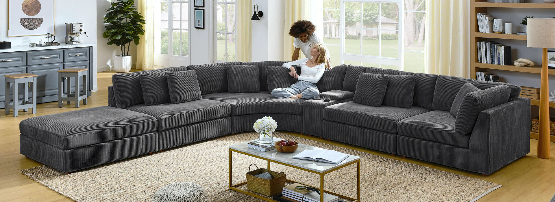 Covercrafter - Modular Sectional Sofa, Modular Couch Sofa